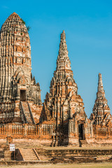  Wat Chai Watthanaram temple Ayutthaya bangkok Thailand