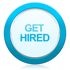 get hired icon