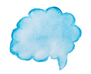 Watercolor, aquarelle, background,  bubble, frame background