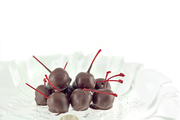 Chocolate Covered Maraschino Cherries