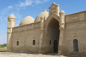 Fototapeta na wymiar Arystan Bab Mausoleum, South Kazakhstan, Kazakhstan.