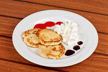 Cheese pancakes