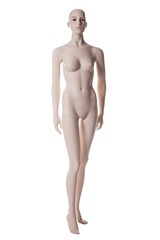Fototapeta premium mannequin female isolated. maneken