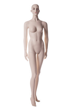 mannequin female isolated. maneken