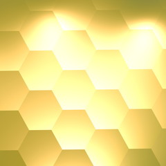 Electric Light Bulb Effect - Geometric Abstract Background