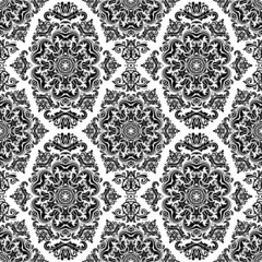 Wallpaper in the style of Baroquen. Abstract Vector Background