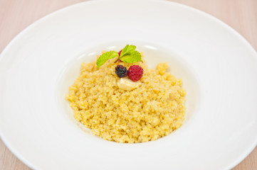 Millet porridge