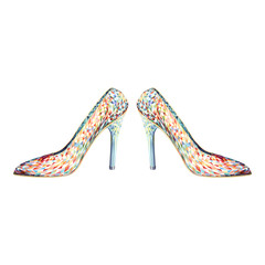 High heel women shoes