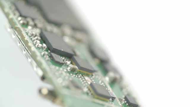 Black transistors and micro boards of the chip