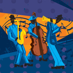 Obrazy  Zespół jazzowy