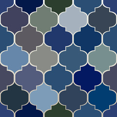 Ornamental pattern. Seamless Moroccan background.