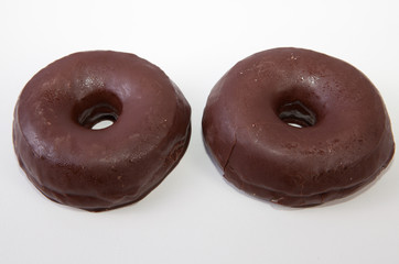 Chocolate homemade donuts
