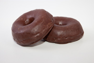 Chocolate homemade donuts