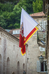 Street view of Kotor, Montenegro