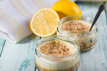 fresh zingy lemon cheesecake