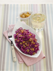 Red cabbage with cider