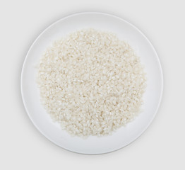 Fototapeta na wymiar bowl of white rice