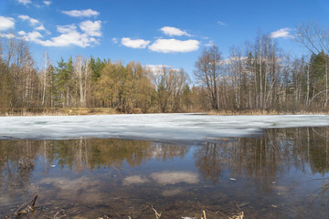 Lake in early spring 5