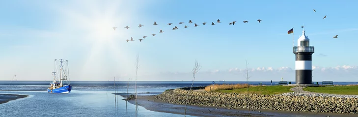 Foto auf Acrylglas Nordseeküste, Wremen © Gabriele Rohde