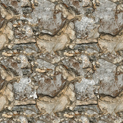 ancient stone wall, seamless pattern