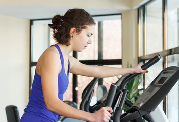 Fototapeta premium Gym woman workout