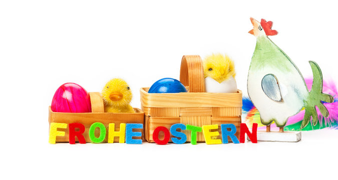 Huhn, Eier, K&uuml;ken, Ostern