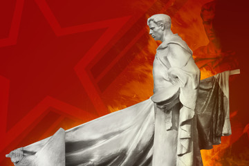 Soviet soldier monument