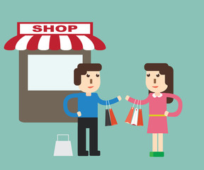 customer behavior - shopping