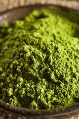 Obraz premium Raw Organic Green Matcha Tea
