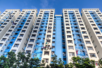 Obraz premium Singapore Public Housing Estate