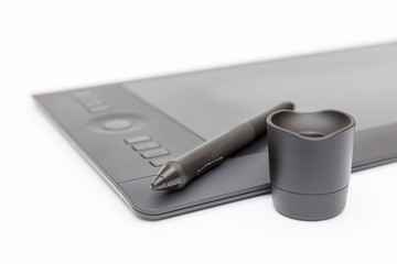 professional black graphics tablet