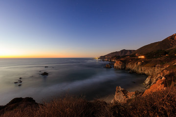 Fototapeta premium Seashore near Bixby Creek Bridge