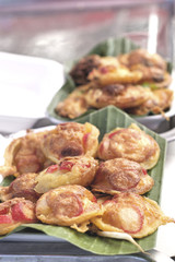 Takoyaki as Japanese style food.