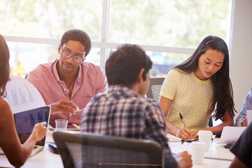 Designers Meeting To Discuss New Ideas