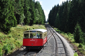 Naklejka premium Oberweißbacher Berg- und Schwarzatalbahn