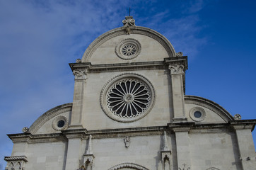 old cathedral in sibenik