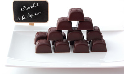 Chocolat à la liqueur