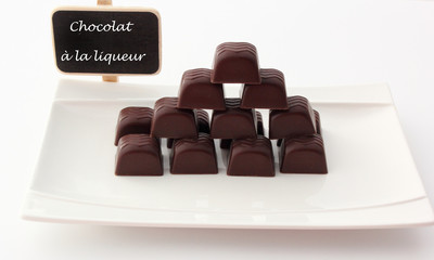 Chocolat à la liqueur