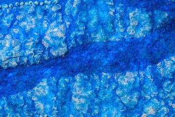 textured turquoise fabric