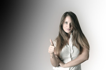 Happy woman