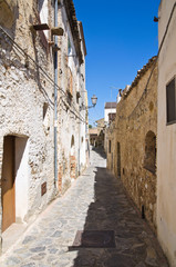 Obraz premium Alleyway. Rocca Imperiale. Calabria. Italy.
