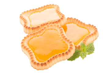 Lime jam tartlets