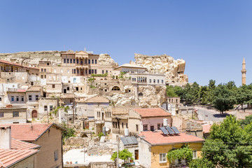 Obraz premium Urgup. City landscape in the old town