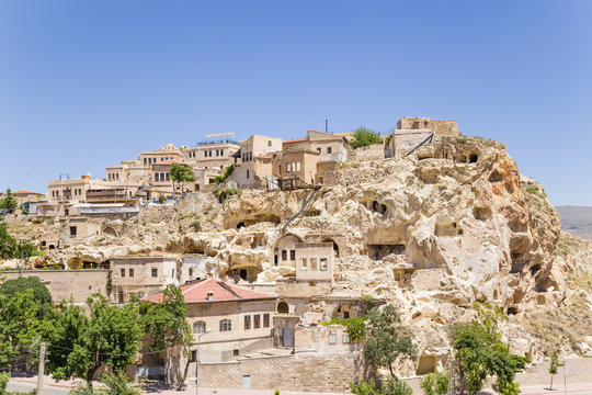 Urgup, Cappadocia. Houses - caves