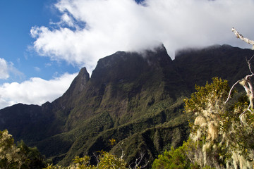 Berge auf der Insel Reunion