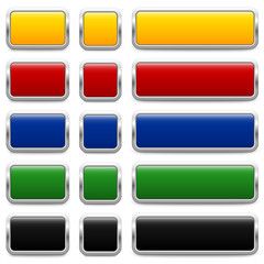 SET of metallic buttons – 3 Variants (III)