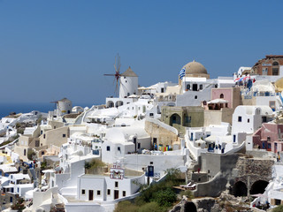 Windmill on Oia 2