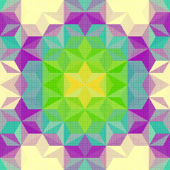 Abstract Mosaic Pattern