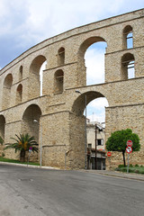 Fototapeta na wymiar Roman Aqueduct