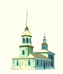 sketch of the russian orthodox church
